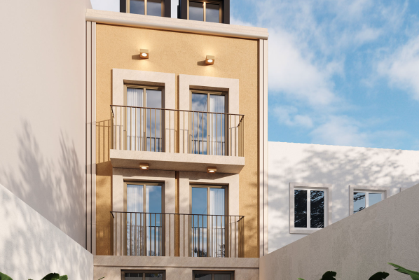 Back Facade – Architect Impression Back Facade - Architect Impression