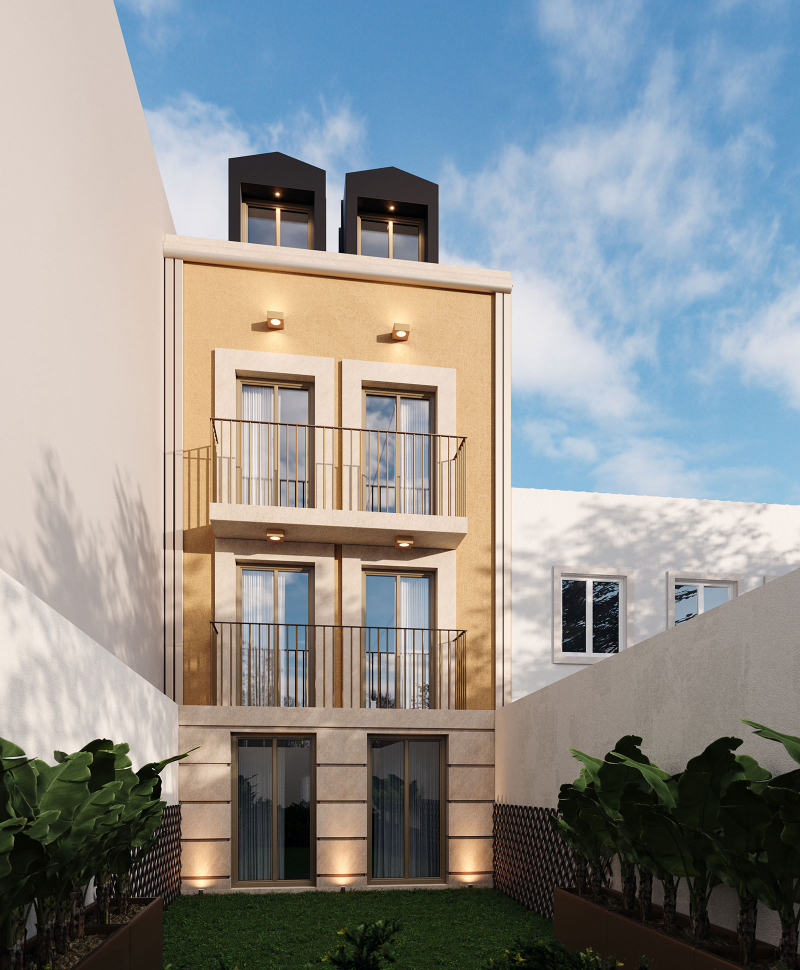 Back Facade - Architect Impression